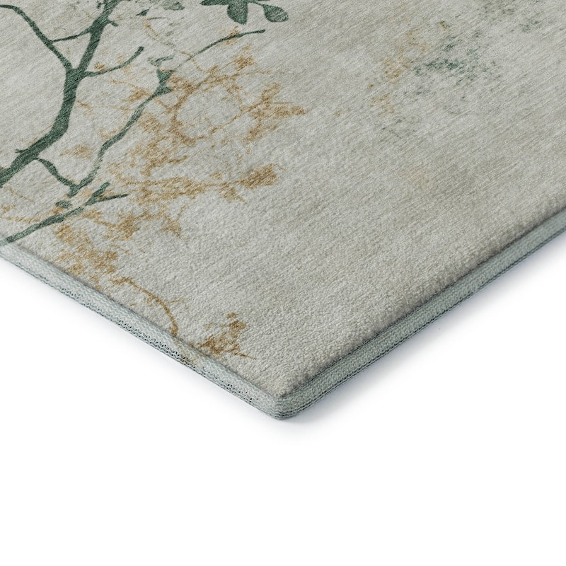 Premium Washable Super Soft Modern Floral Mayfield Rug