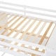 preview thumbnail 12 of 40, Multi-Functional Full Size Loft Bed with Wardrobe,Twin Stand-Alone Bed and Work Desk Under