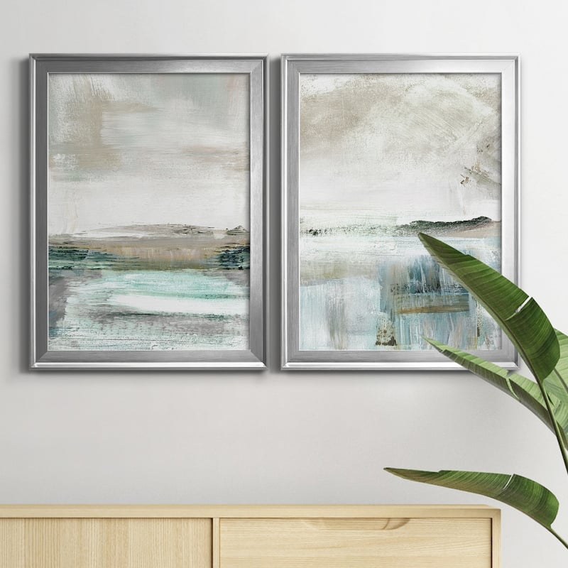 Summer Teal I Premium Framed Print - Ready to Hang - Multi-Color
