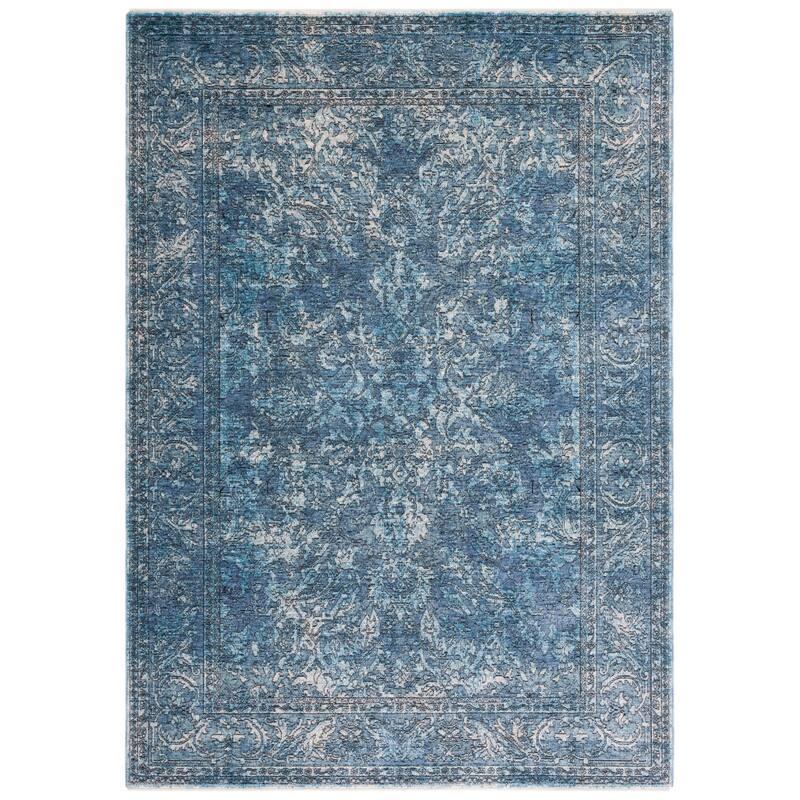 SAFAVIEH, Handmade Natura Vasilka Stripe Wool Rug