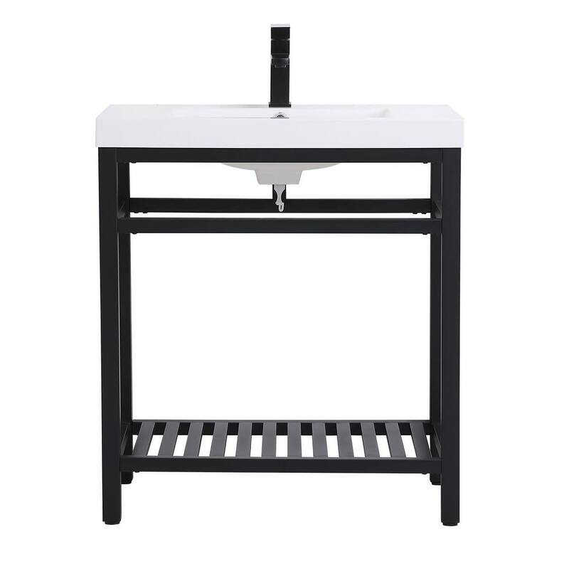 Elegant Lighting VF14030 Raya 30" Specialty Cast Iron Console Bathroom