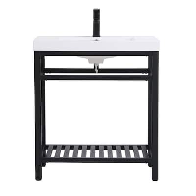 Elegant Lighting VF14030 Raya 30" Specialty Cast Iron Console Bathroom