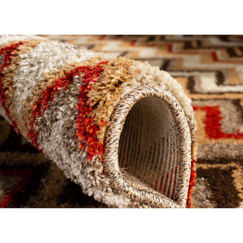 SAFAVIEH Tahoe Gular Cabin & Lodge Rug