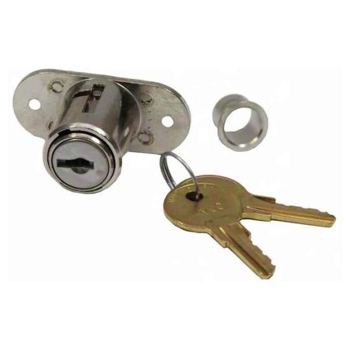 FURNITURE HARDWARE :: Locks :: Keyed Alike Cabinet Lock - 7/8 Bore