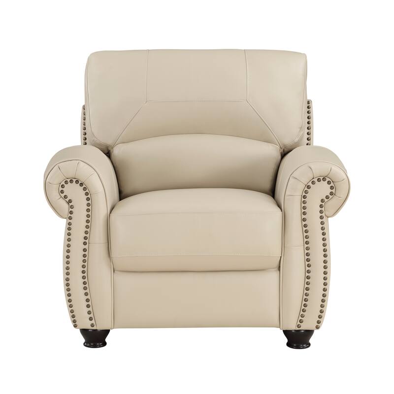 Ionia 3-Piece Leather Match Living Room Sofa Set