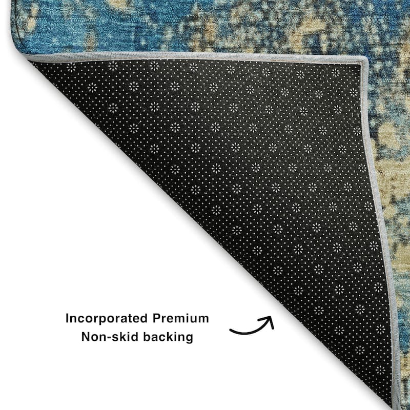 Premium Washable Super Soft Chic Abstract Mayfield Rug