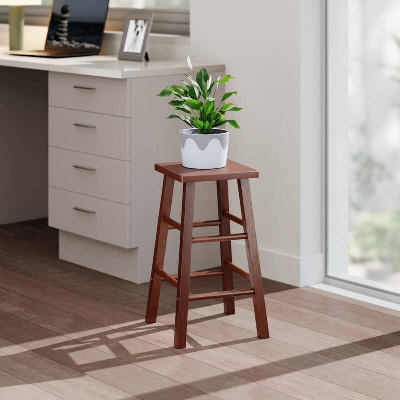 Carrick Counter Stool, Walnut Finish
