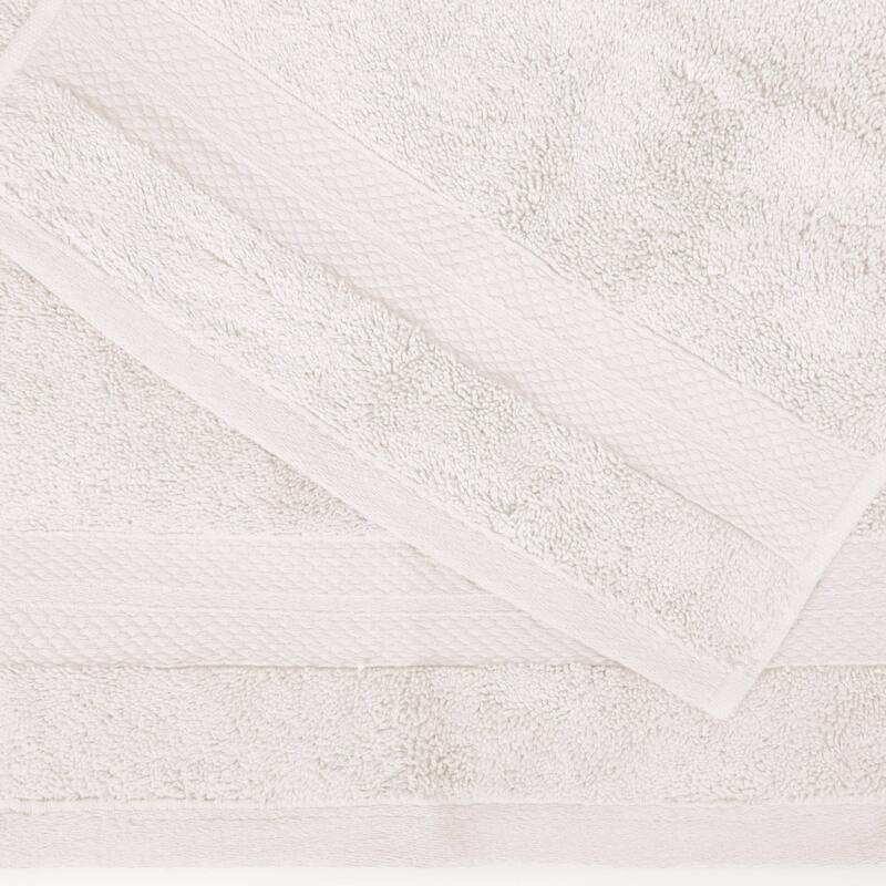 Superior Turkish Cotton Solid Heavyweight Face Towel Set of 12