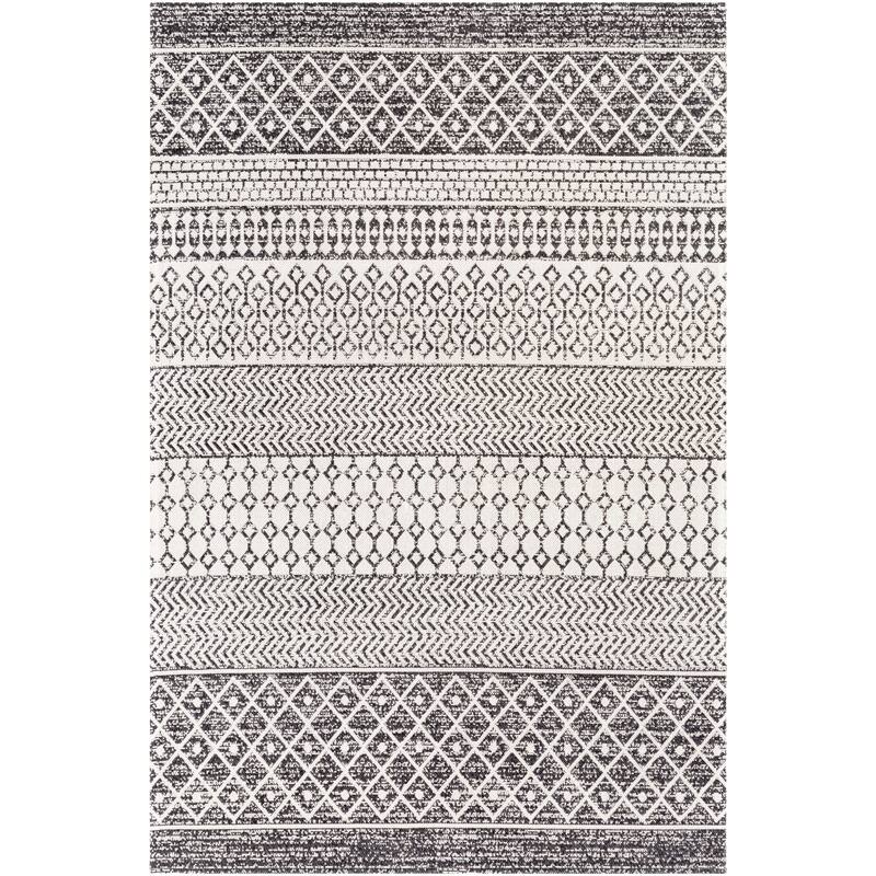Livabliss Marbrey Moroccan Stripe Cotton Area Rug