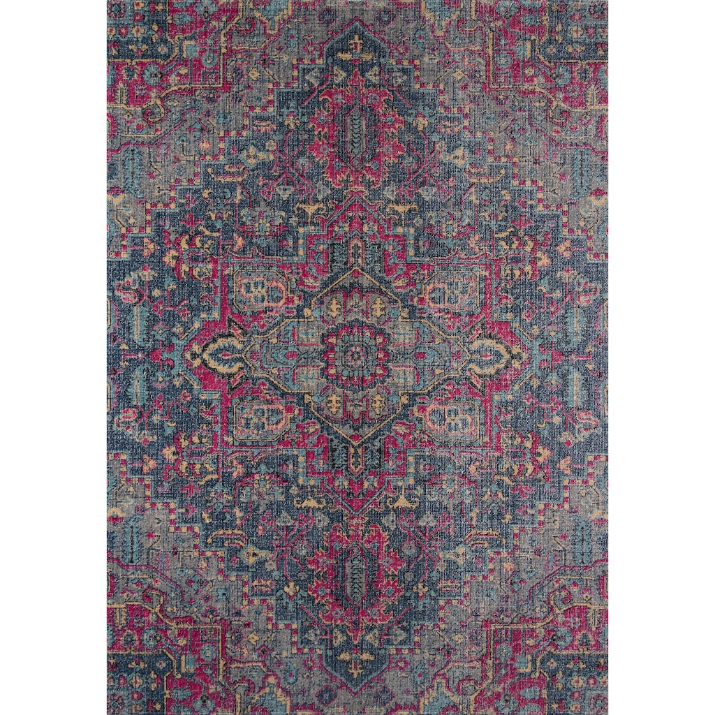 Momeni Jewel Traditional Medallion Area Rug