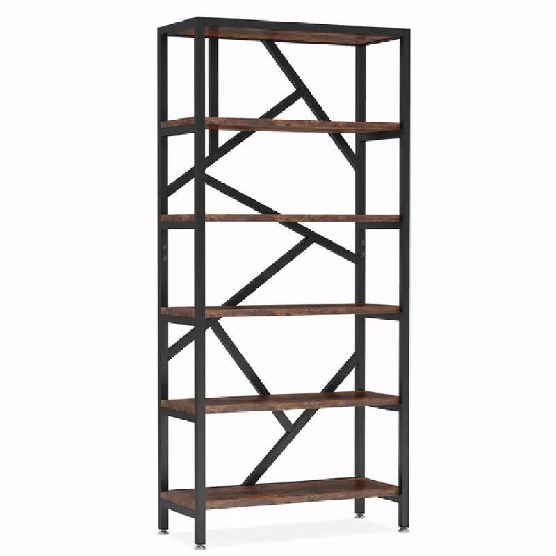 Modern Versatile Bookshelf - Sturdy Display Bookcase