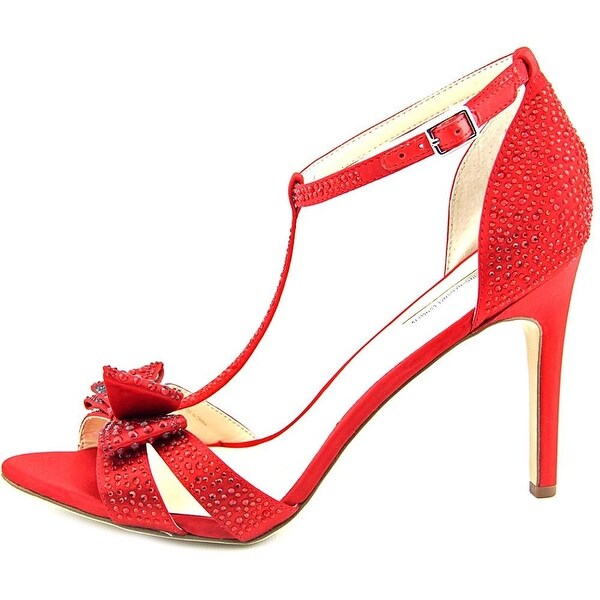 INC International Concepts Womens REESIE Leather Open Toe spicy Red Size 11.0 INC International Concepts Womens REESIE Leather Open Toe spicy Red Size 11.0