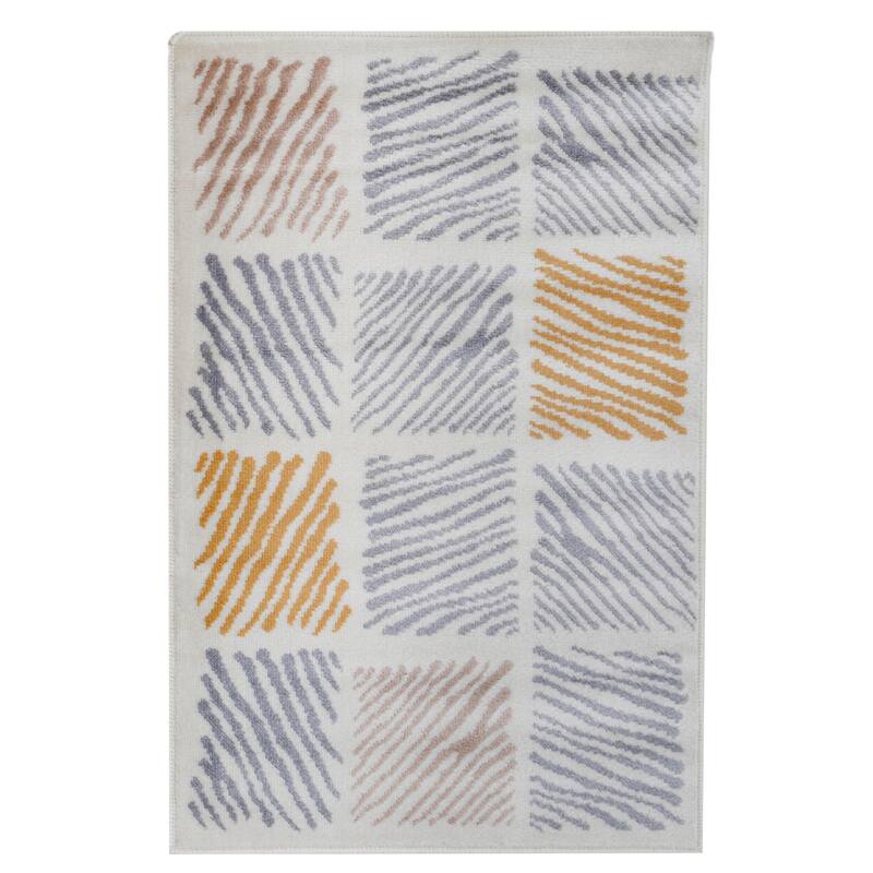 Superior Modern Geometric Indoor Area Rug