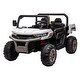 preview thumbnail 1 of 11, 24V Ride On Truck 2 Seater Ride On UTV with 2x200W Motor Ride On Dump Truck with Dump Bed/Shovel Ride On Car with Remote Control White