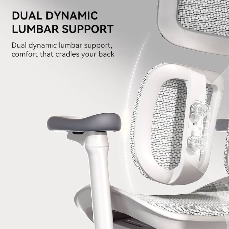 SIHOO Doro S100 Ergonomic Mesh Office Chair with Adjustable seat depth - 74*70*127