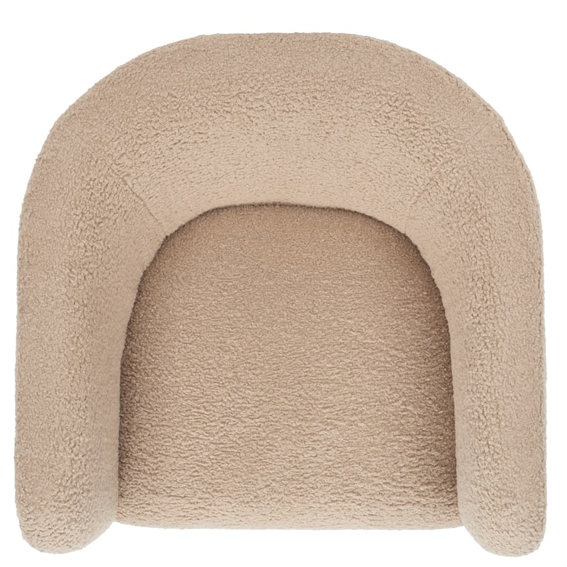 SAFAVIEH Couture Sammie 3-Leg Boucle Accent Chair - 30 in. W x 30 in. D x 29 in. H