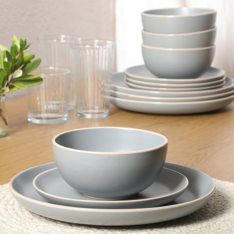 Gibson Home Rockaway 12pc Dinnerware set