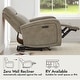 preview thumbnail 8 of 86, Lena Zero Wall Hugger Electric Power Recliner