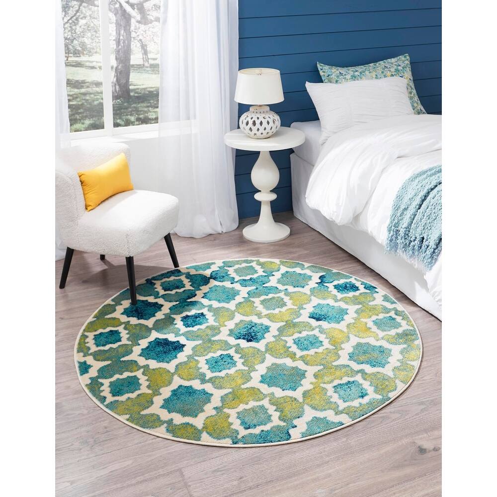 Contemporary Chorisia Collection Area Rug