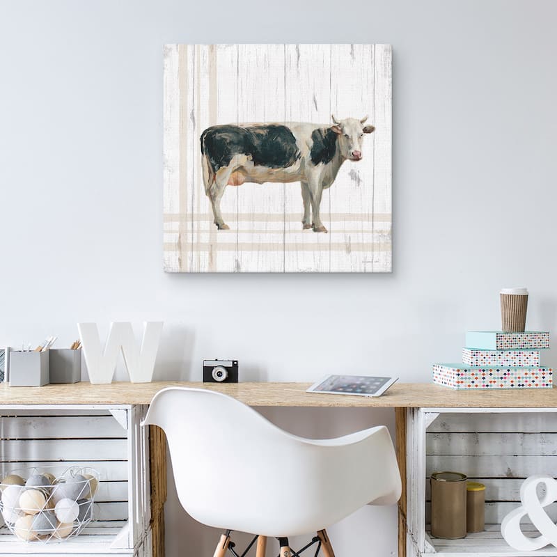 Farm Patchwork by Danhui Nai Canvas Art Print