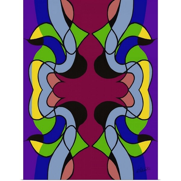 "MMM 2018 Pattern" Poster Print