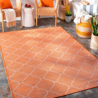Artistic Weavers Asya Traditional Trellis Outdoor Area Rug