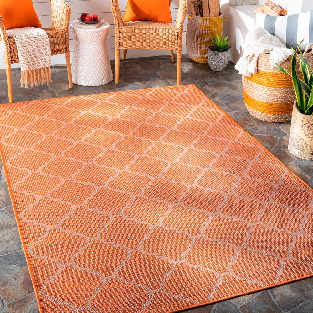 Artistic Weavers Asya Traditional Trellis Outdoor Area Rug