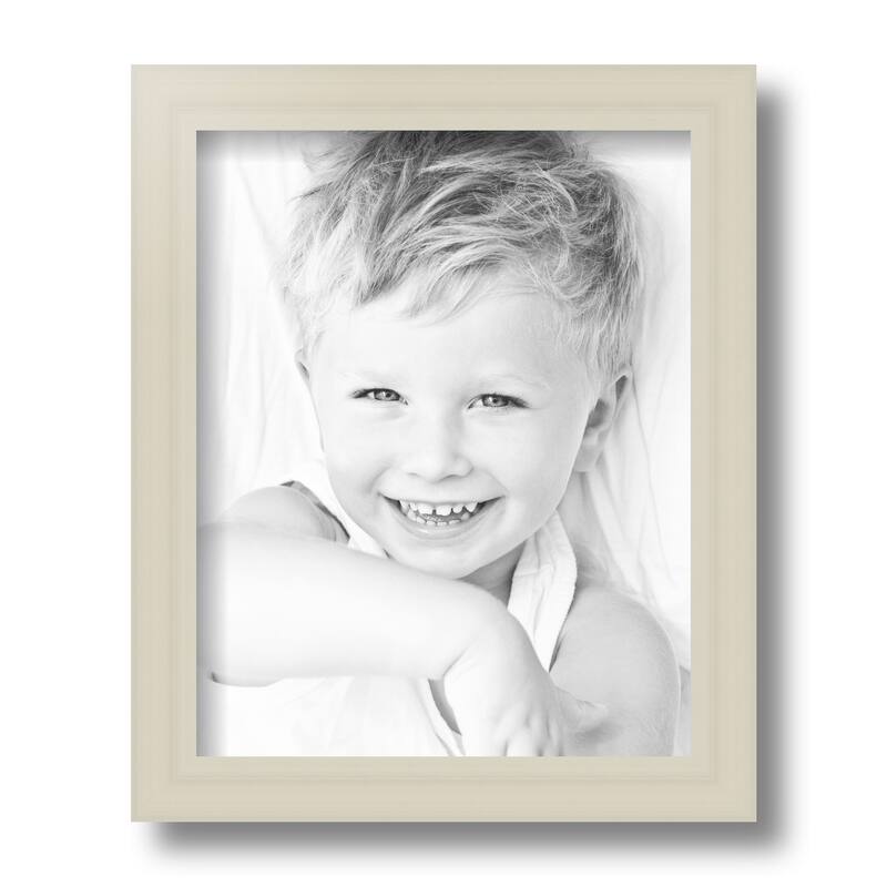 ArtToFrames Classic Waves 8x10 Inch Picture Frame, 1.00 Inch Wood Poster Frame Available in Multiple Colors (60823-8x10)