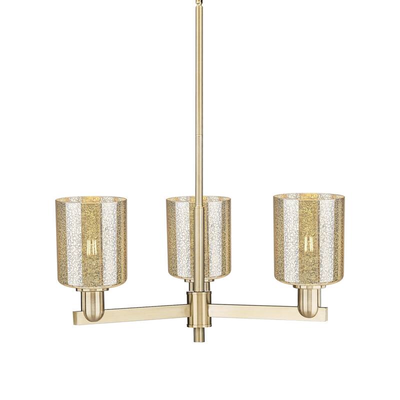 Innovations Lighting 716-3CR-11-27 Cobbleskill Chandelier Cobbleskill - Champagne Bronze / Mercury