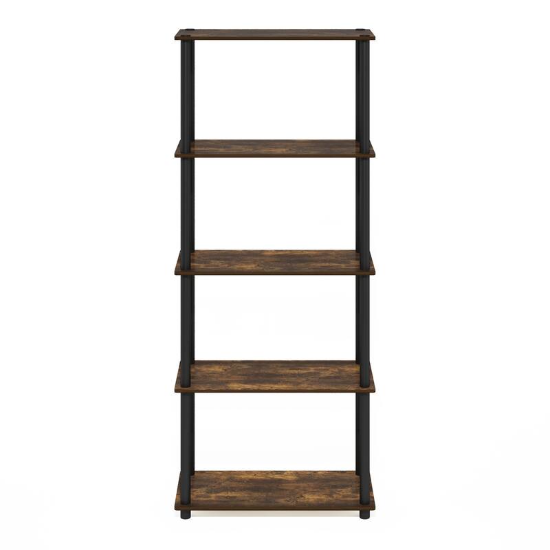 Furinno Turn-N-Tube 5-tier Multipurpose Display Rack Shelf