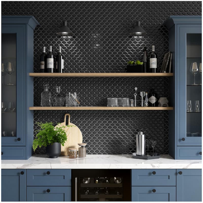 Emser Tile F14CATC1013MHWP Catch - 10" x 13" Dimensional Wall Tile -