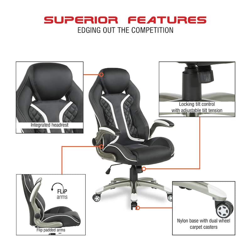 Xplorer 51 Gaming Chair in Faux Leather