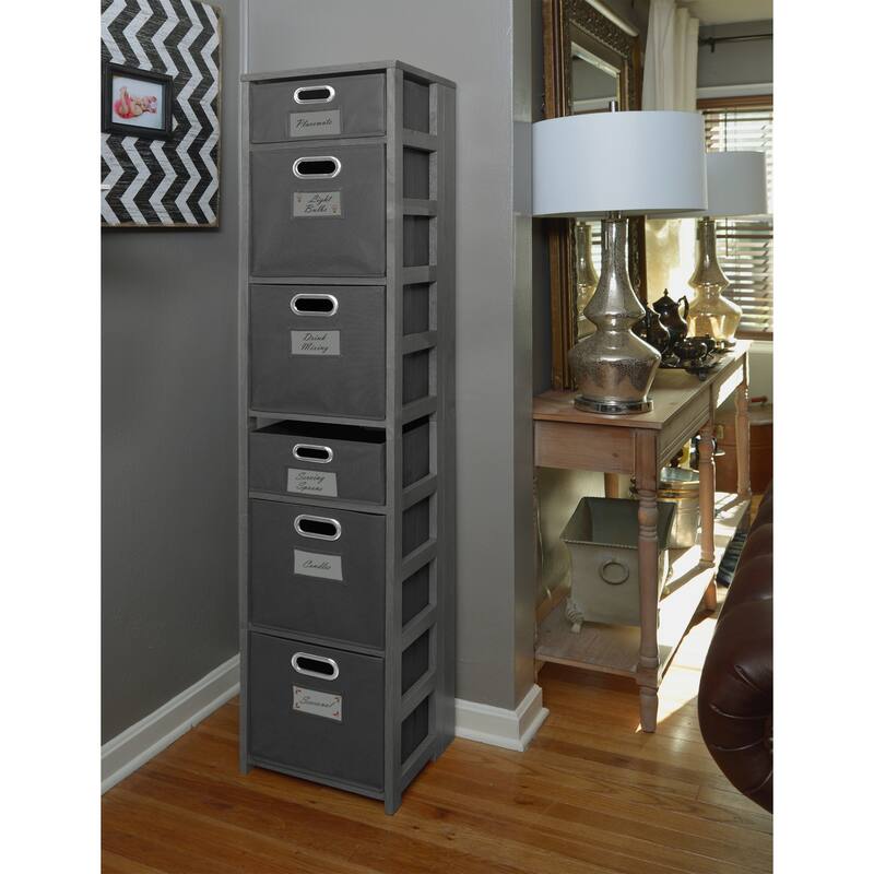 5-Shelf Corner Bookcase White Finish Transitional Space-Saving Storage Organizer with Open Display for Small Rooms