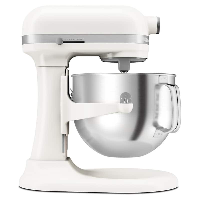 KitchenAid Refurbished 7 Quart Bowl-Lift Stand Mixer, RKSM70ZZBASE - Porcelain White