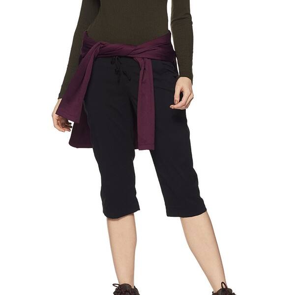 Shop Columbia Black Womens Size 8 Omni Shield Capri Anytime