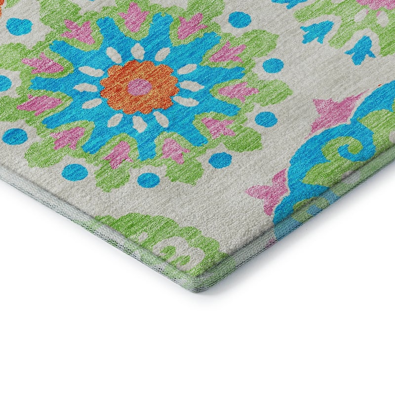 Premium Washable Super Soft Boho Suzani Mayfield Rug