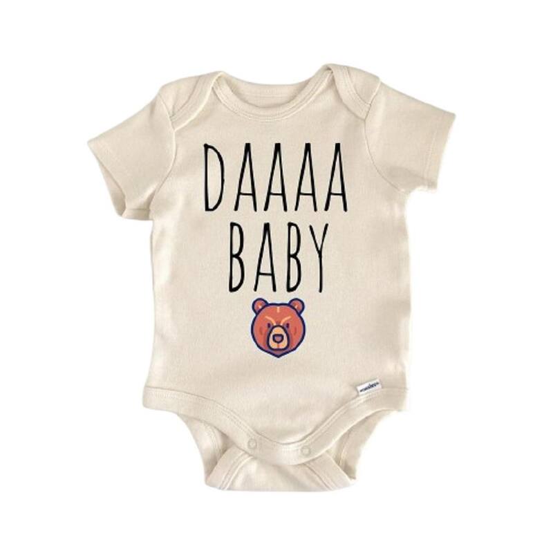 Chicago Illinois - Baby Boy Girl Clothes Infant Bodysuit Funny Cute Newborn - Natural - Newborn