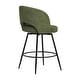 preview thumbnail 30 of 61, Swivel Bar Stools Set Of 2/3/4, Metal Bar Stools, Modern Upholstered Bar Stools For Kitchen Island - 20.3"W X 20.3"D X 39"H