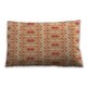 preview thumbnail 1 of 2, Ahgly Company Patterned Indoor-Outdoor Orange Red Orange Lumbar Throw Pillow