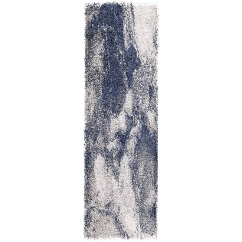 Noori Rug Lux Adrian Abstract Modern 2-inch Thick Shag Rug