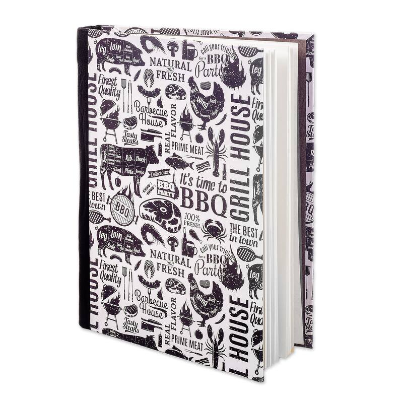 Novica Handmade Barbecue Time Amate Paper Journal