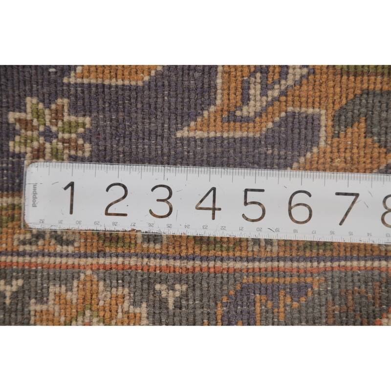 Geometric Kazak Oriental Foyer Rug Handmade Wool Carpet - 2'9" x 4'2"