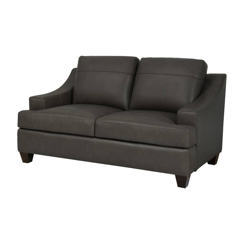 Merona Top Grain Leather Loveseat