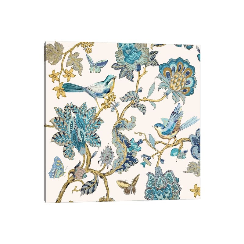 iCanvas "Passing Thru II - Teal" by Renee Campbell Canvas Print