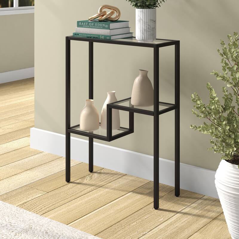 Lovett Console Table - Blackened Bronze - 22"