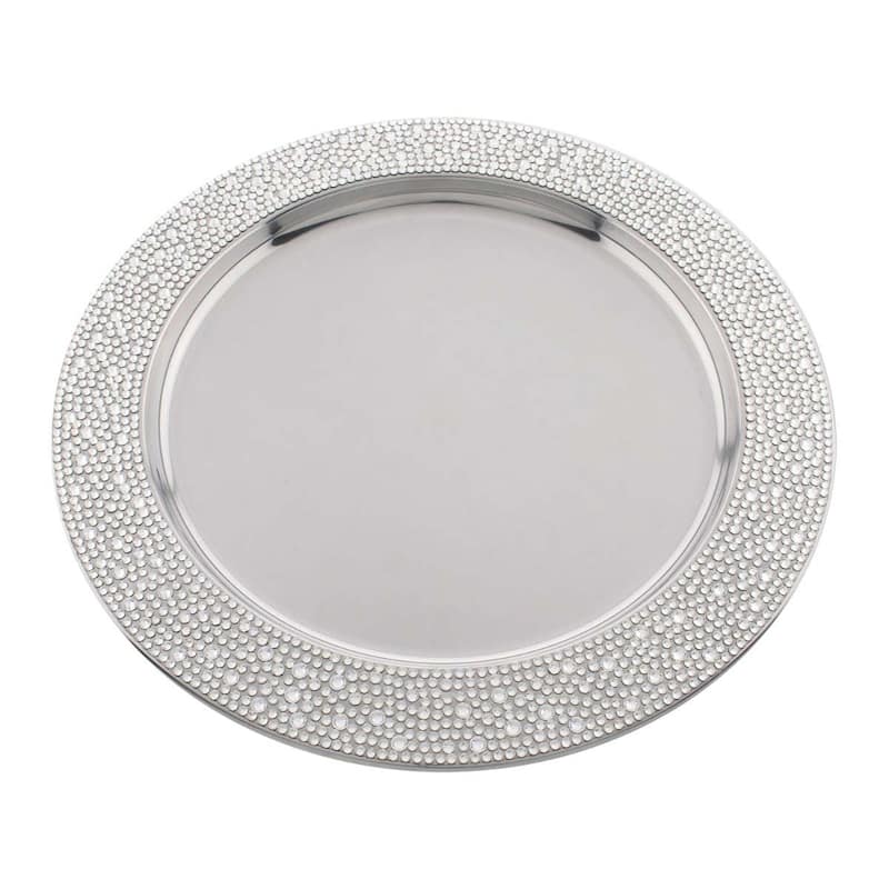 Sparkles Home Strass Rhinestone Charger Plate