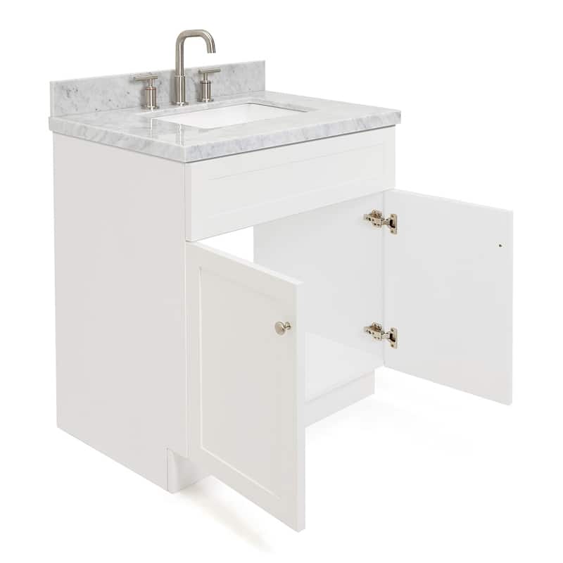 Ariel F031SCWRVO Hamlet 31" Free Standing Single Basin Vanity Set with