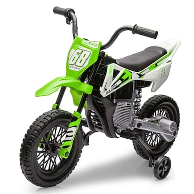 12V Electric Dirt Bike, Kids Electric Motorcycle with 25W*2 Motor
