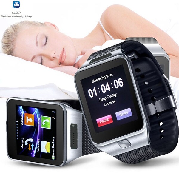 digital smartwatch with touch screen