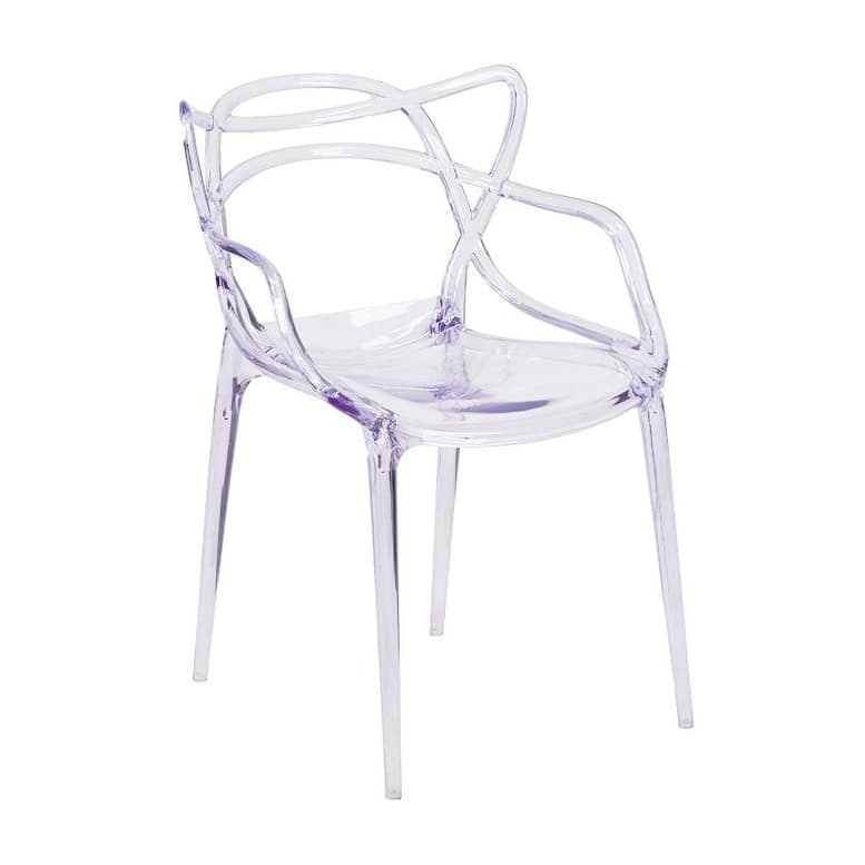 Master Acrylic Stackable Chair (set of 2)